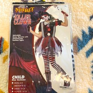 Children’s Killer Clown costume